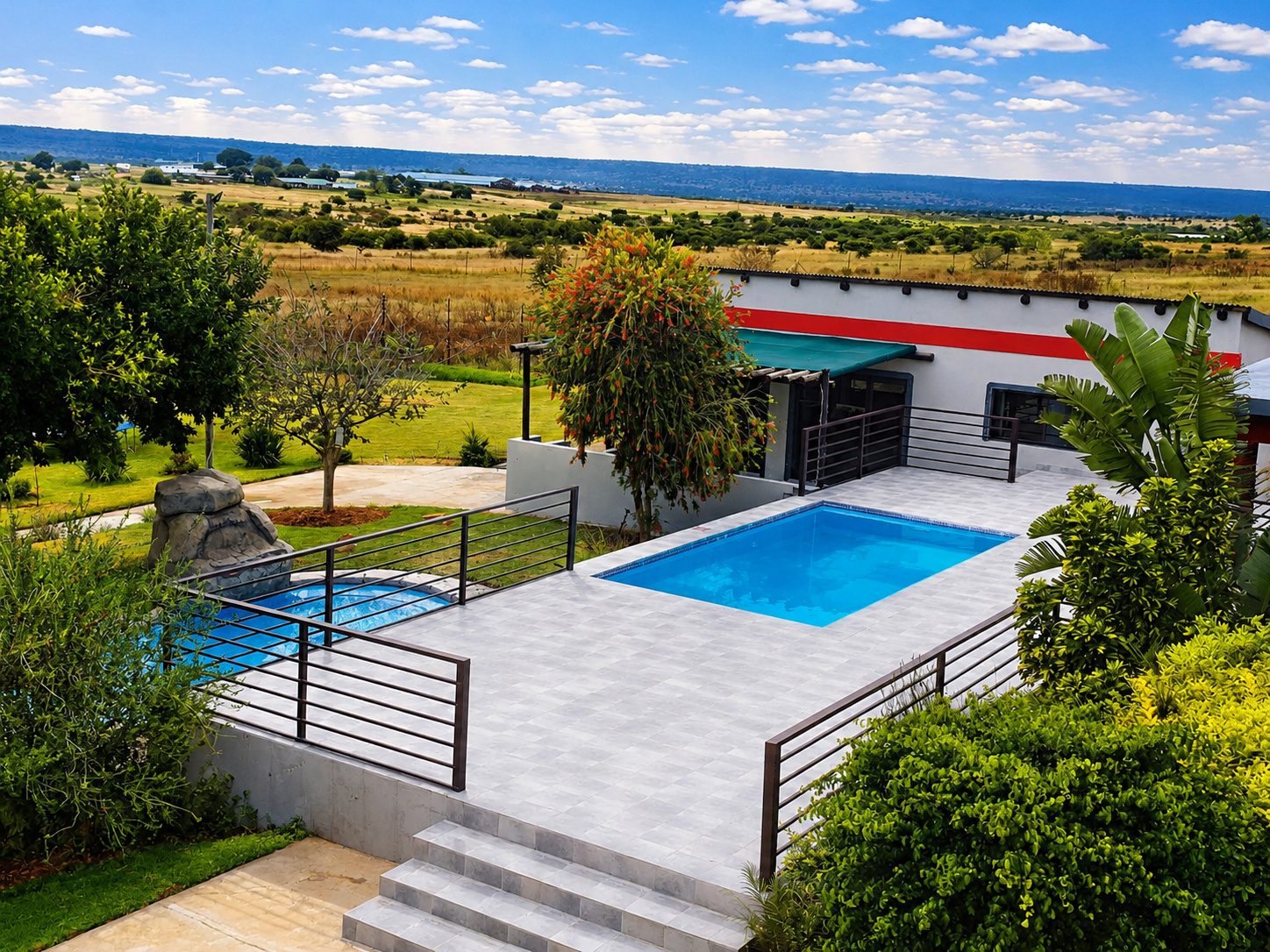 Swimming Pool and Gardens
